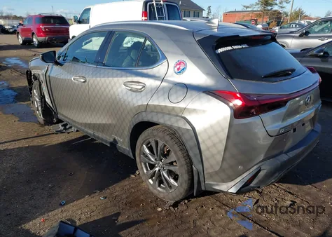 2021 Lexus Ux 250H F Sport из США, поврежденный, VIN JTHR9JBH0M2041050